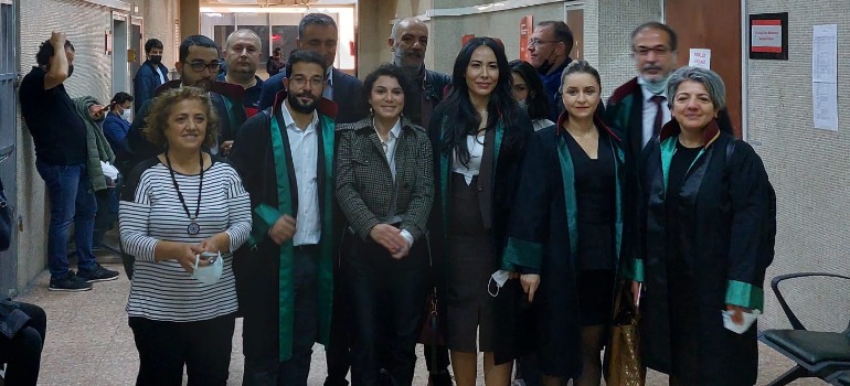 Journalist Sibel Hürtaş appears in court for
