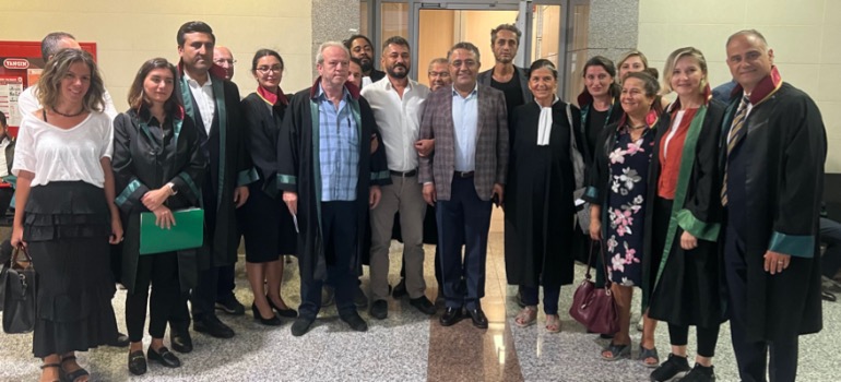 Lawyer Efkan Bolaç stands trial for 