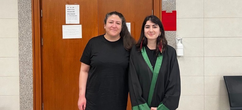 Neşe İdil appears in court following top court's ruling for rights violation