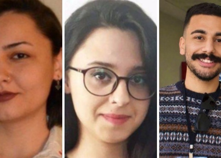 Three journalists detained